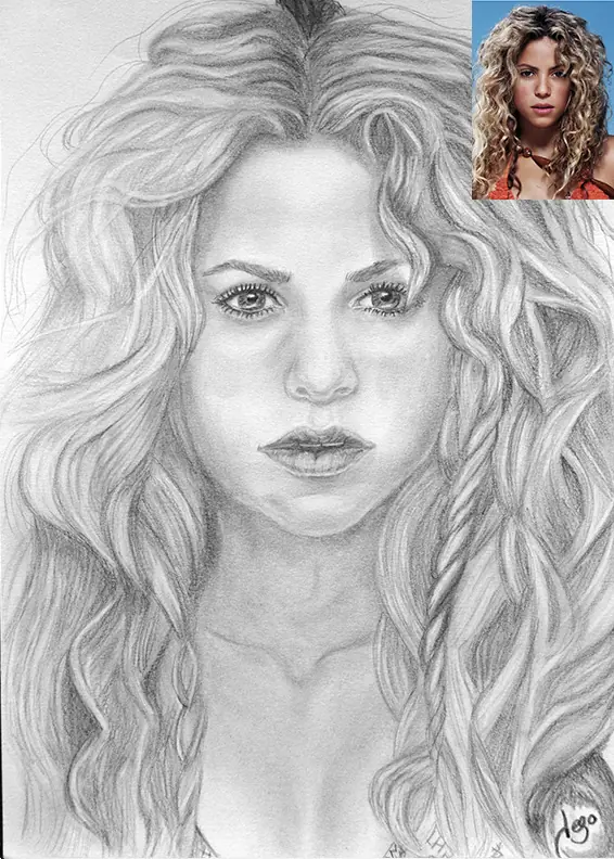 retratos realistas