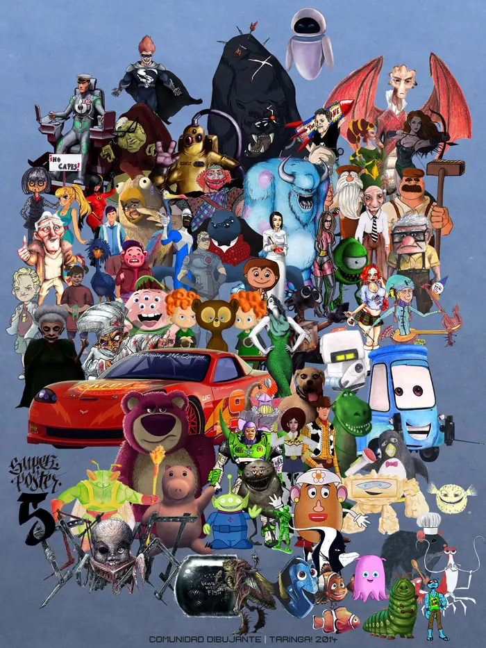 Super Póster 5  Pixar
