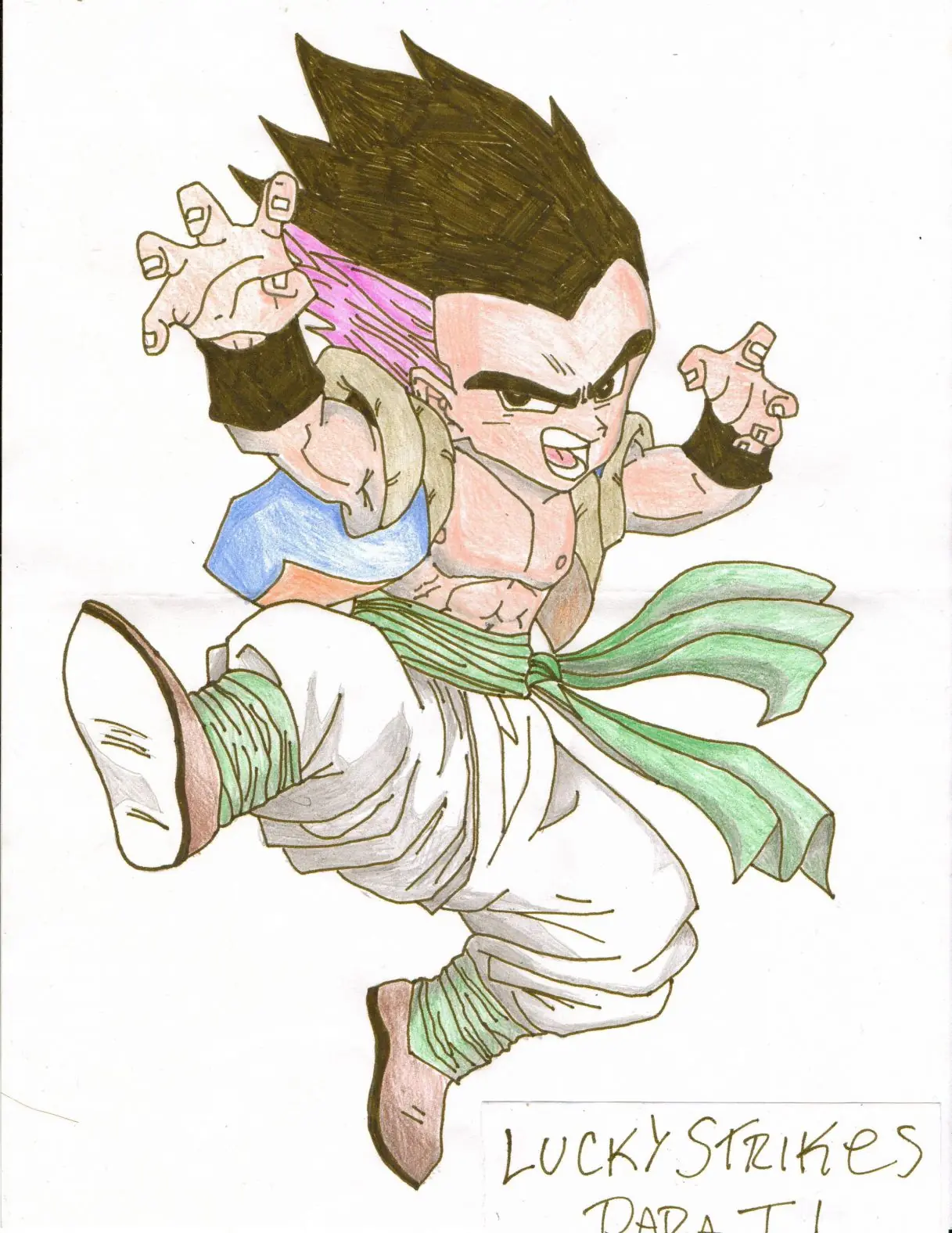 Mis dibujos [Marcador + lapiz + lapiz de color]