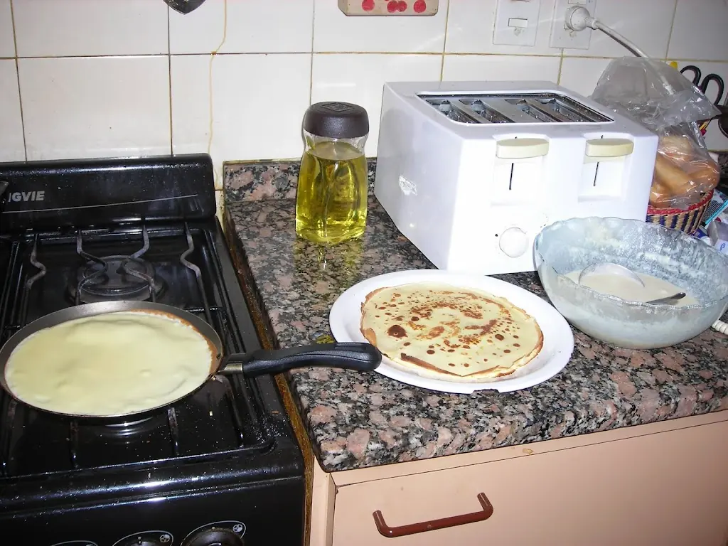Receta para unos buenos panqueques.
