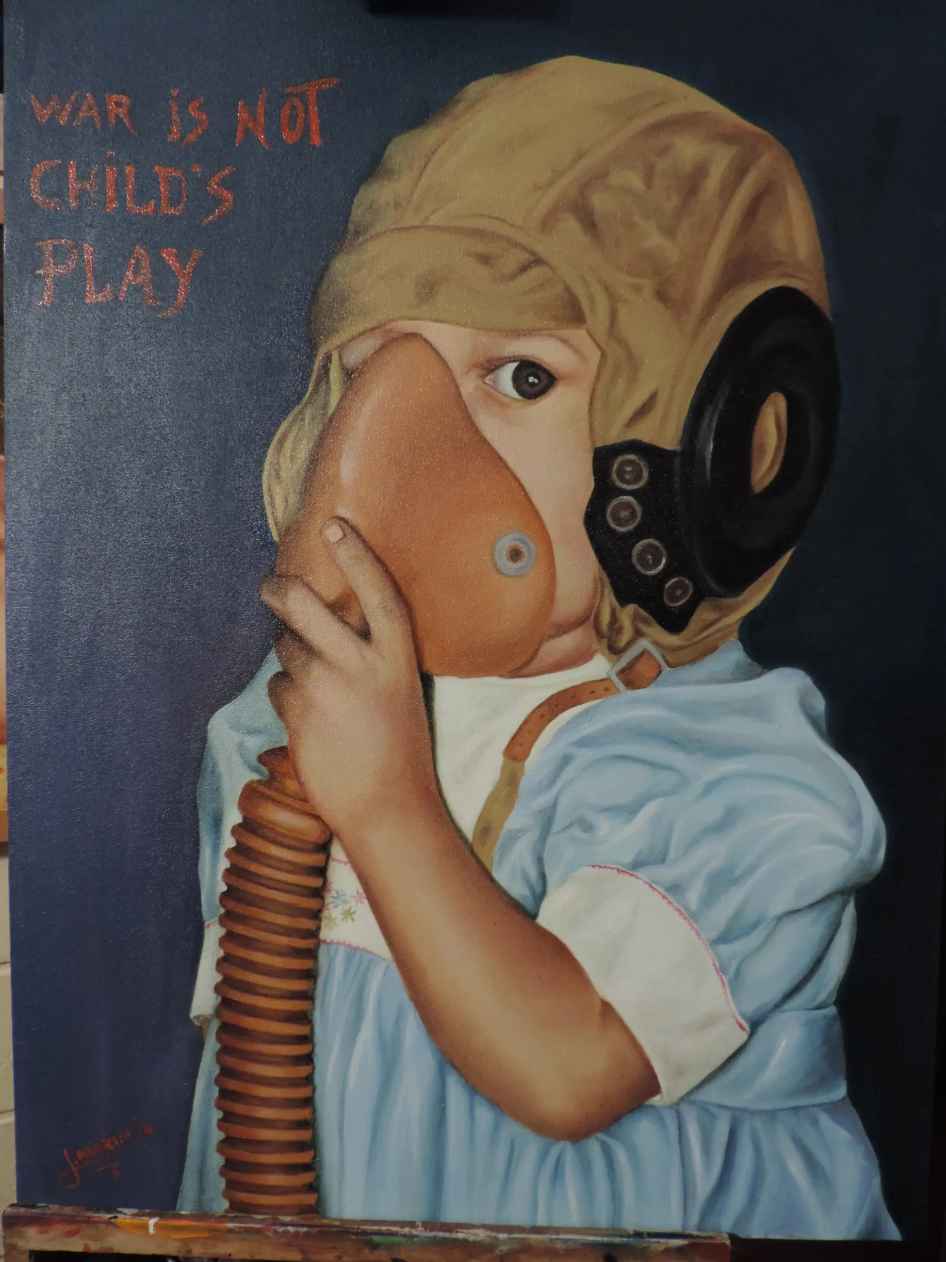 No a los niños en las guerras