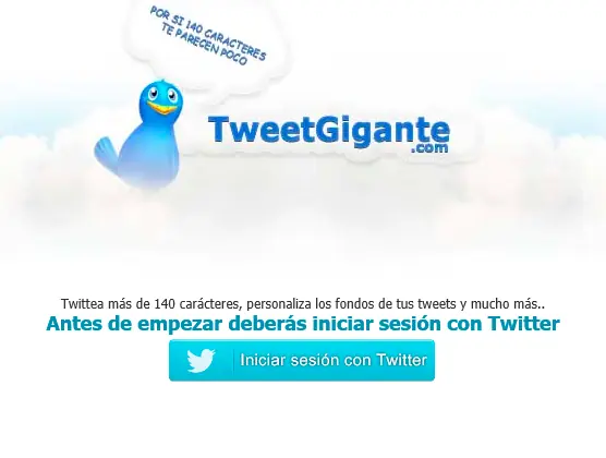 Enviar Tweets más largos