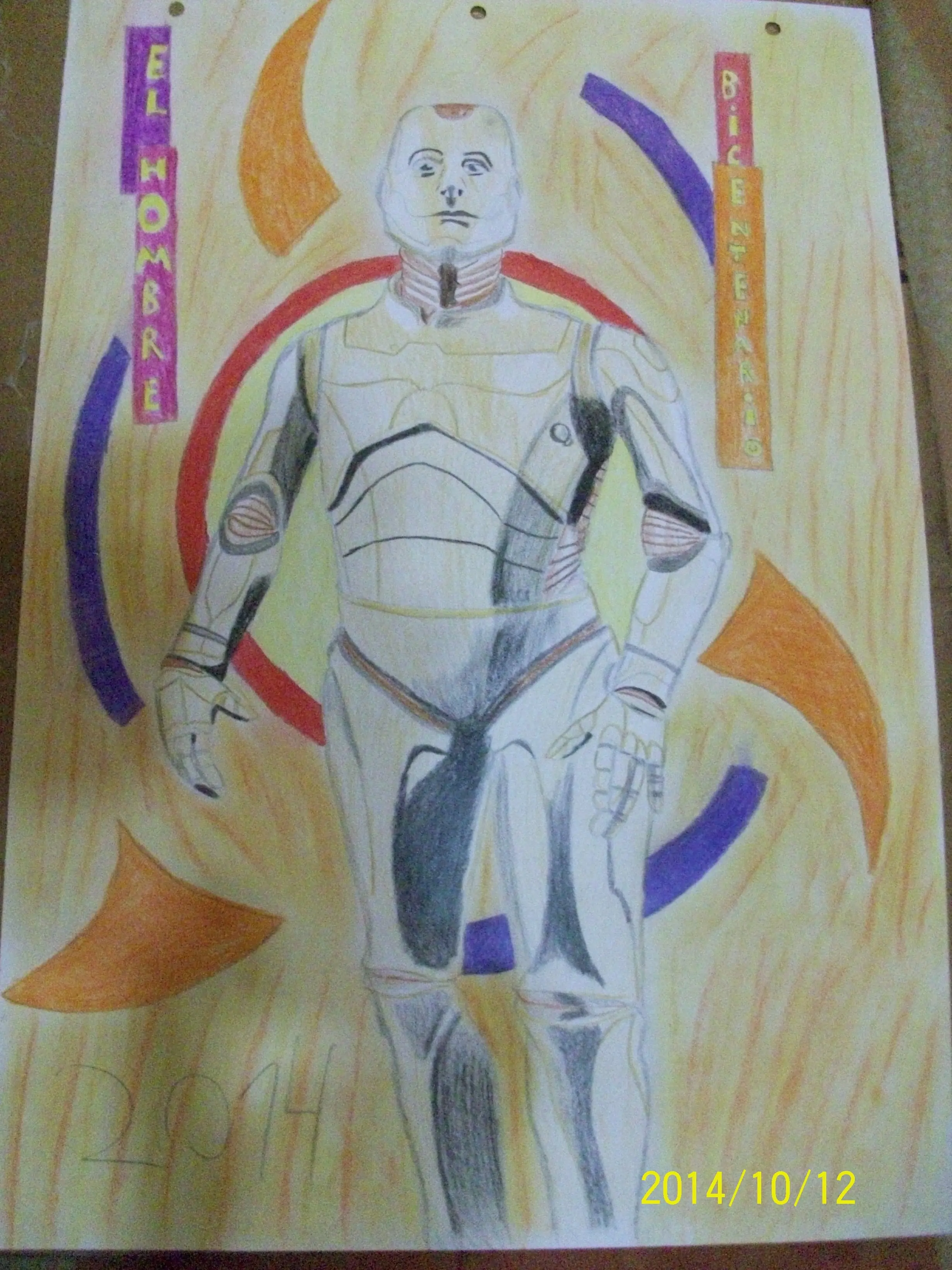 Mi dibujo del Hombre bicentenario