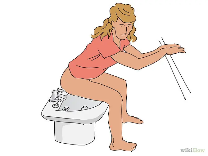 pasos para usar el bidet