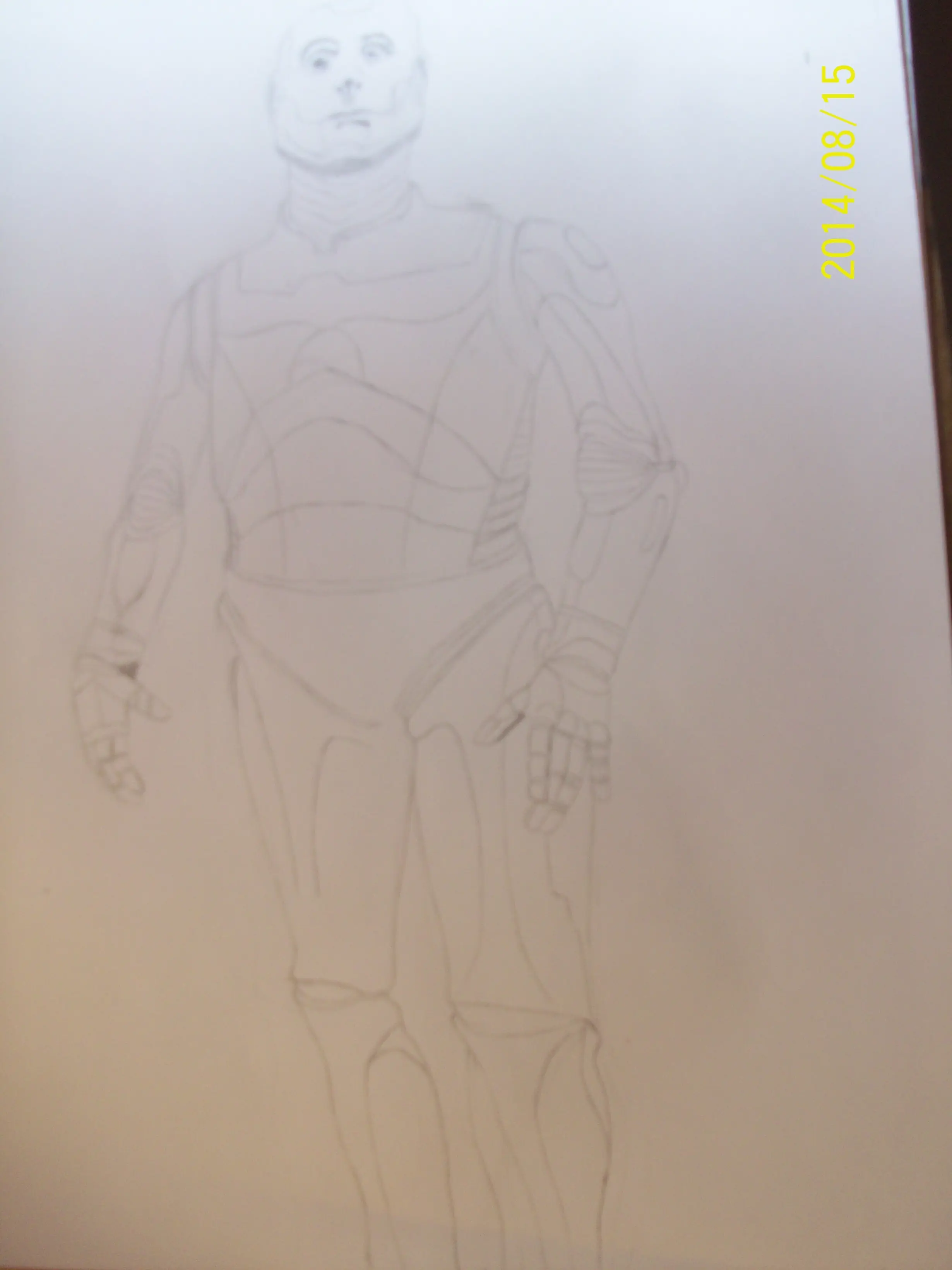 Mi dibujo del Hombre bicentenario