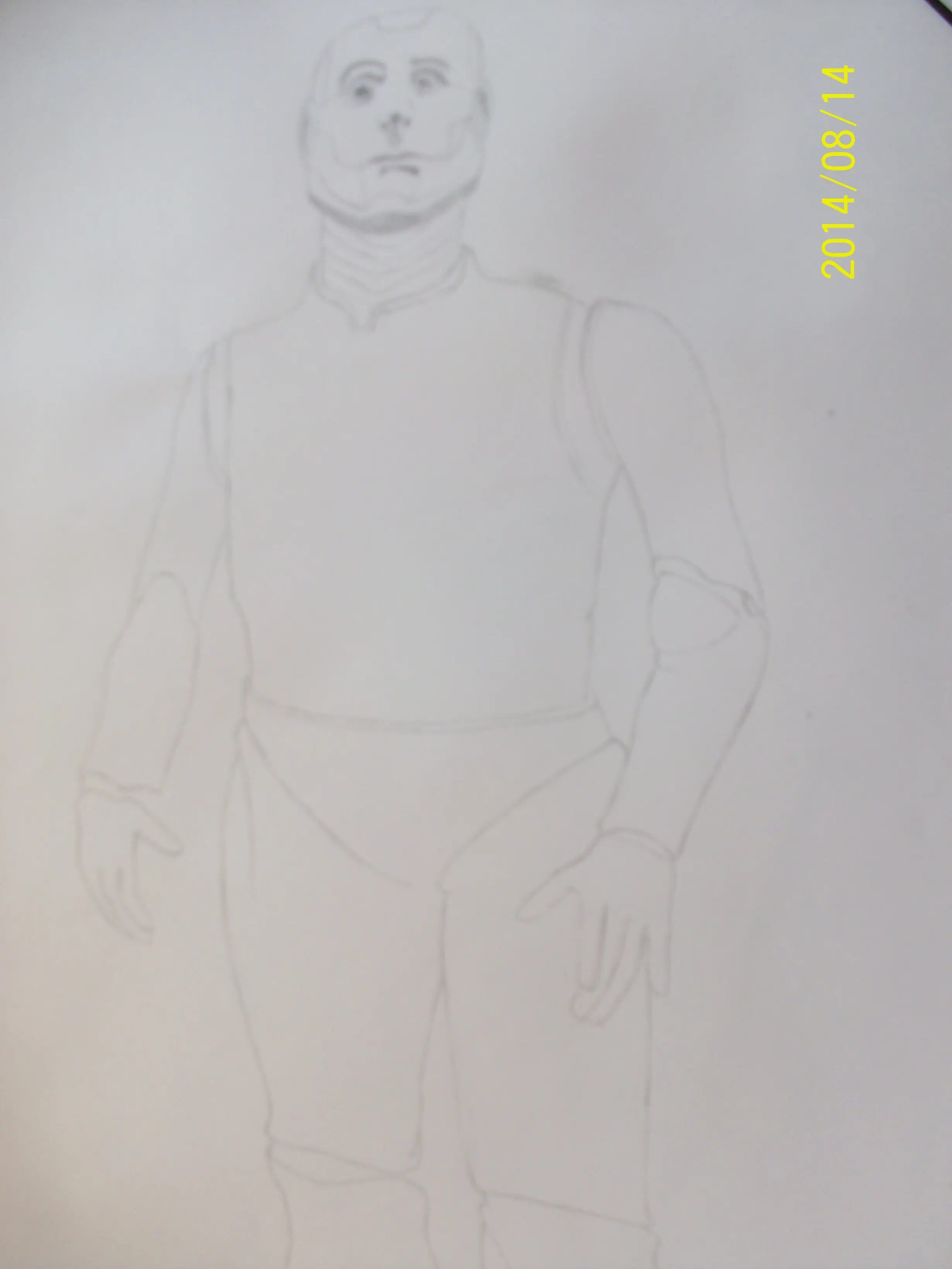 Mi dibujo del Hombre bicentenario