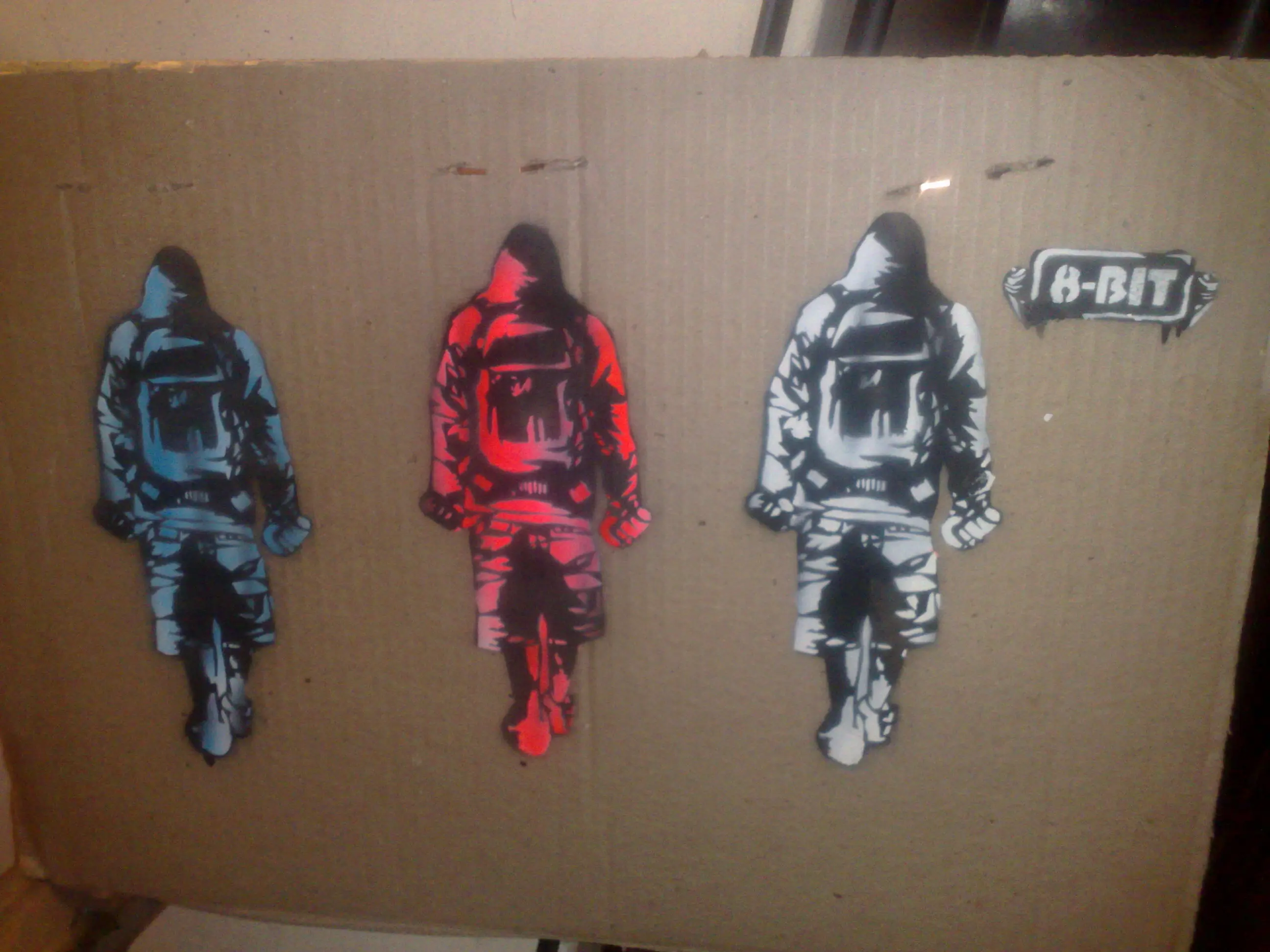 stencil. arte urbano