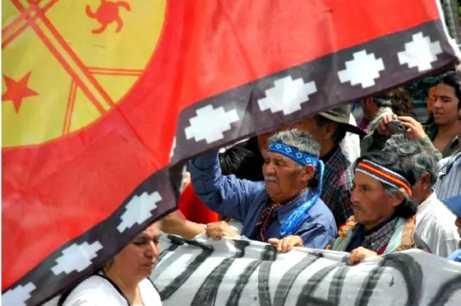 indios mapuches de origen chilen