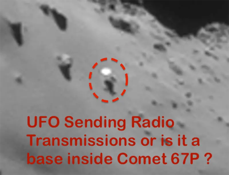Señal “misteriosa” del cometa 67P-Sonda Rosetta!