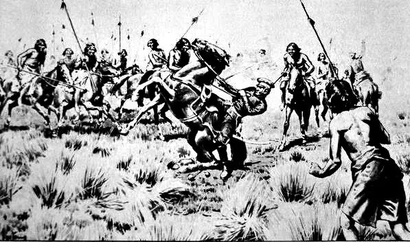 Un nuevo malón mapuche.