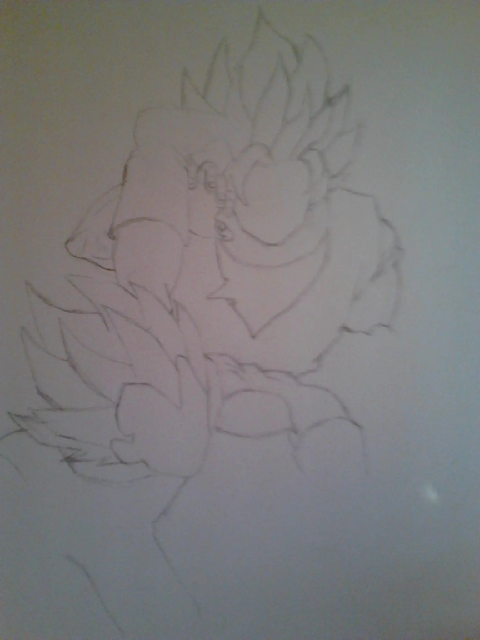 Dibujo Goku Vegeta
