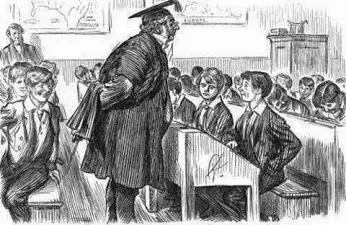 En la facultad de Medicina