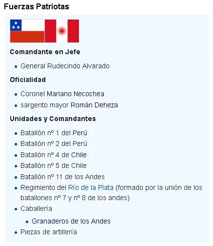 guerra a muerte chile