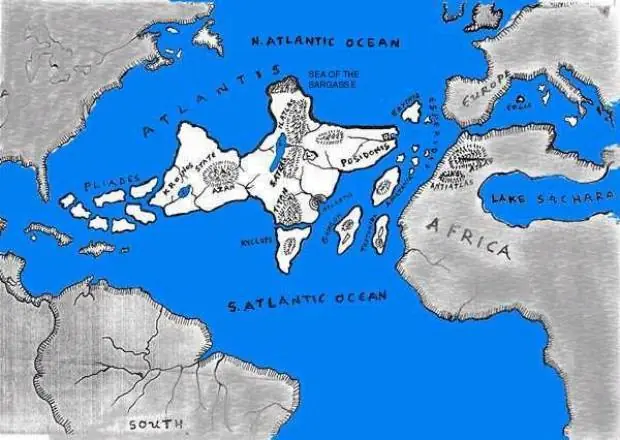 La Atlantida desaparecio en 10450 A.C. ?