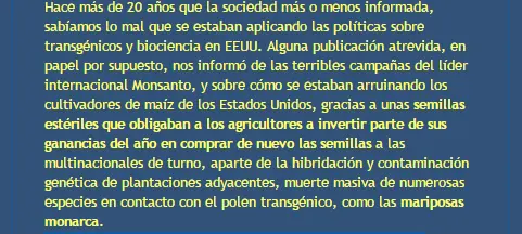 Los sufrimientos de la  Madre Tierra