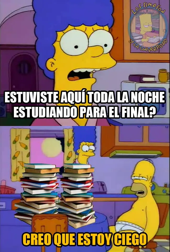 Los Simpsons y la Universidad.