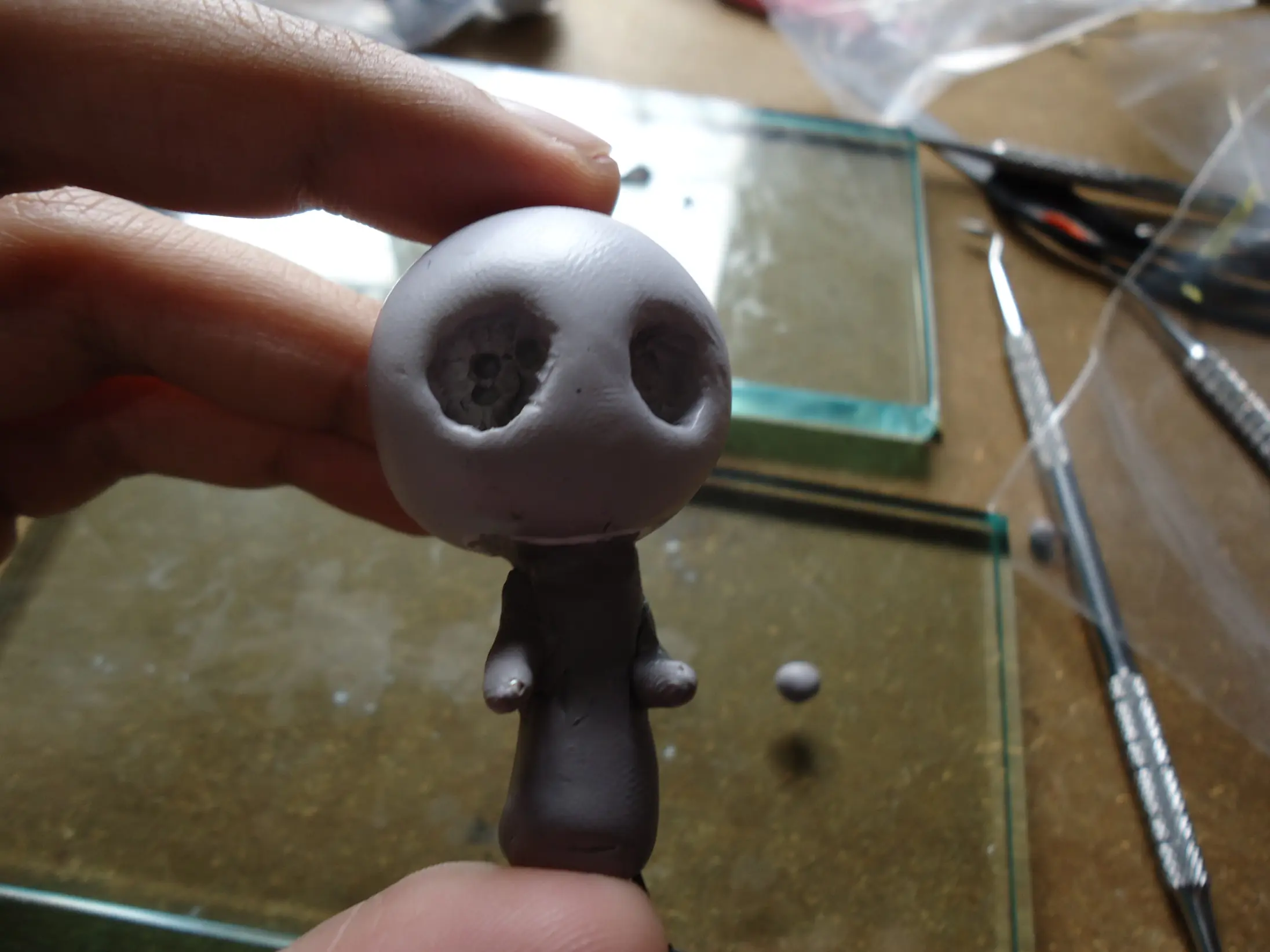 Diorama de Lenore: The cute little dead girl.