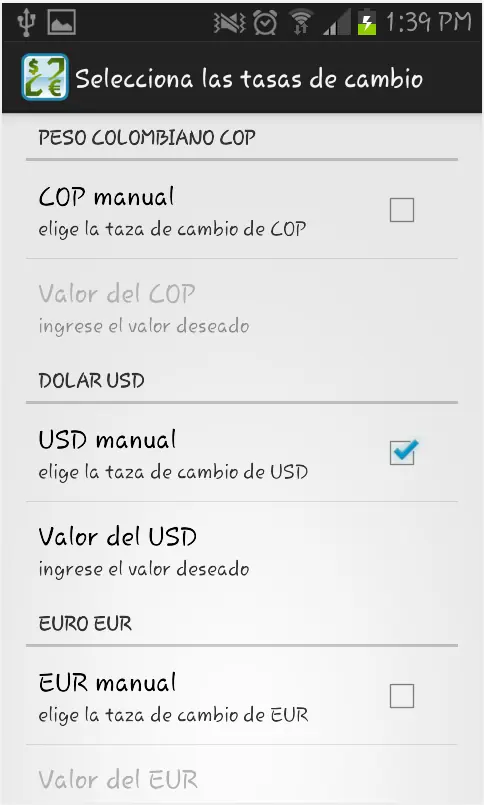 ADG Divisas (Mi primera aplicación android)