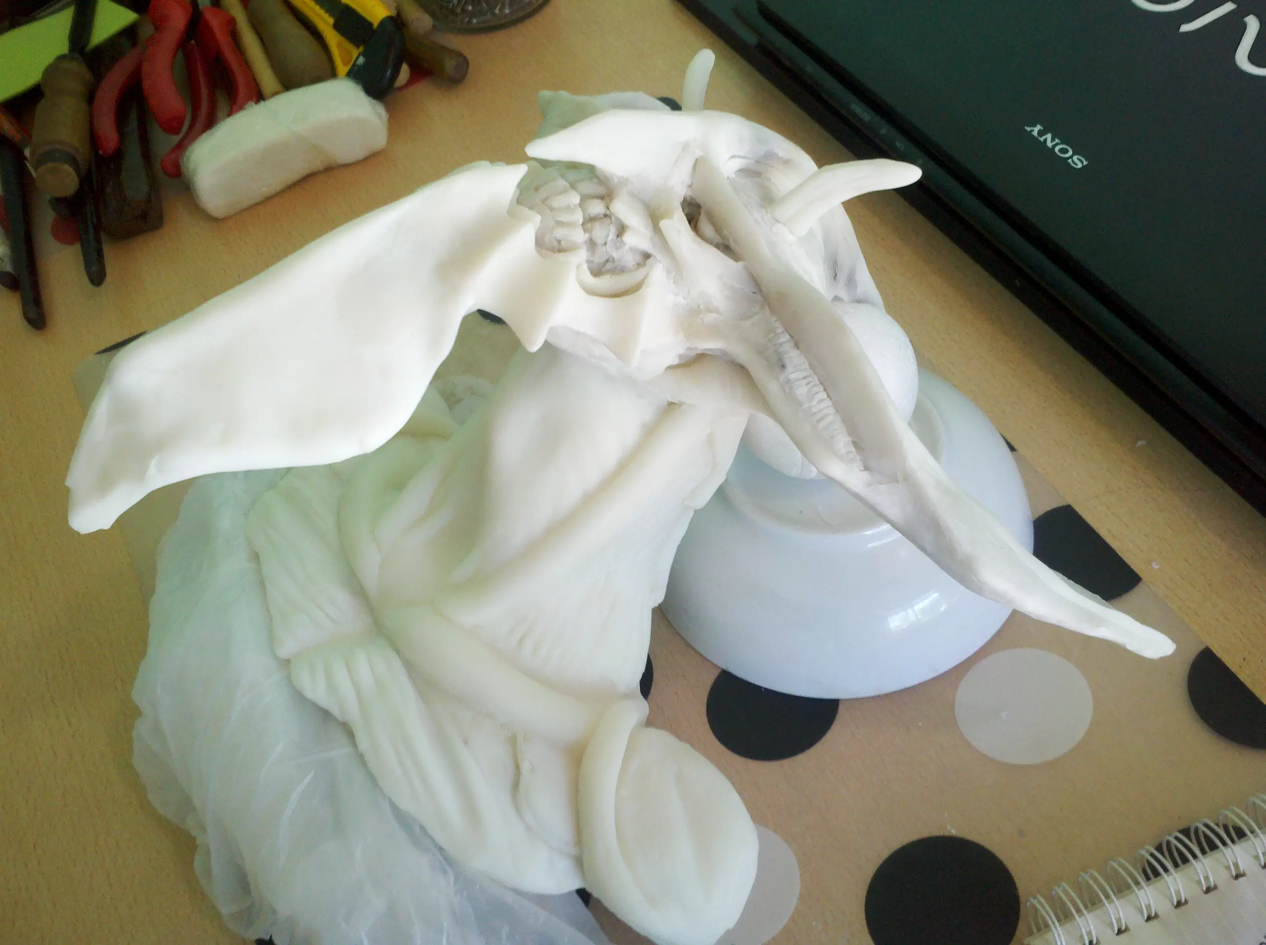 Hice una escultura de Diablos - Final Fantasy VIII Hice una escultura de Diablos - Final Fantasy VIII