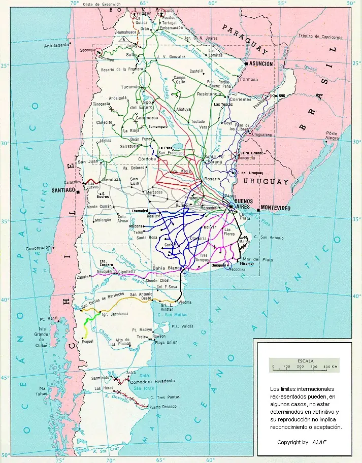 Las redes ferroviarias más largas del mundo