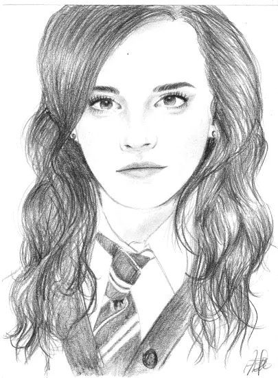 Emma Watson en pinturas