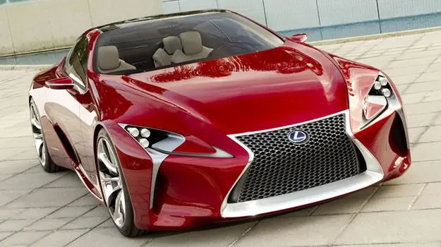 Lexus LF-LC Concept debuta en el Salón de Detroit 2012