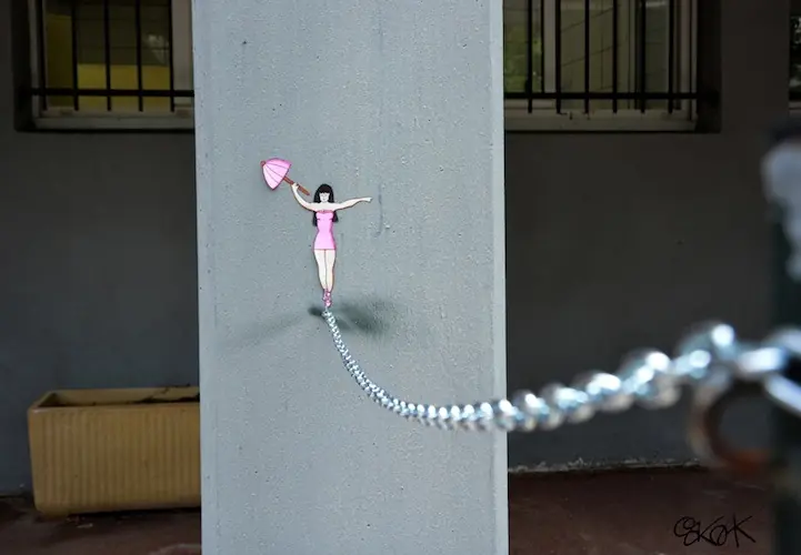 StreetArt: 50 obras de Oak Oak