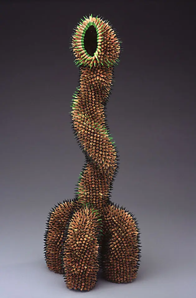 Esculturas con lapices