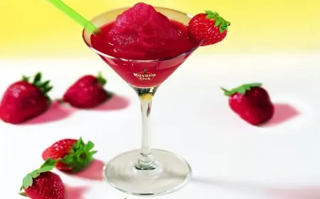 Tipos de daiquiris y formas de decorar