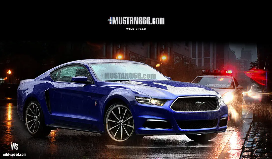 Ford Mustang 2014 fotos espía