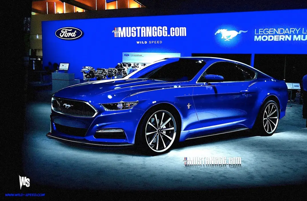 Ford Mustang 2014 fotos espía