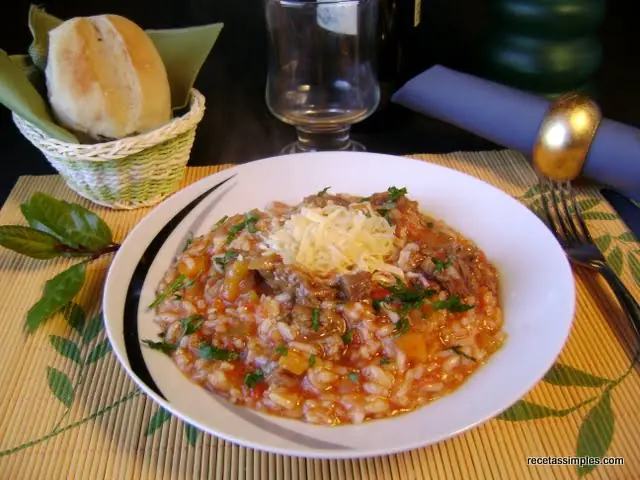 Receta de Guiso de arroz