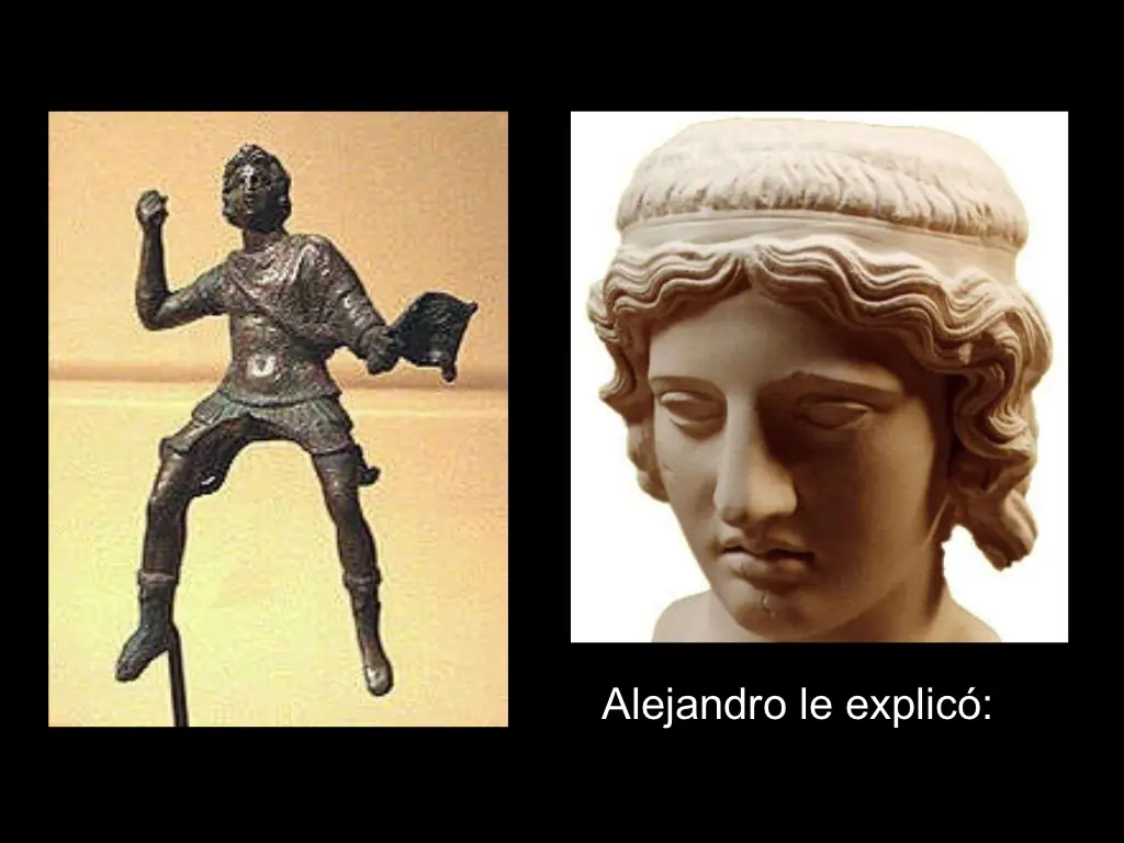 La última lección de Alejandro Magno. Tomate un minuto.