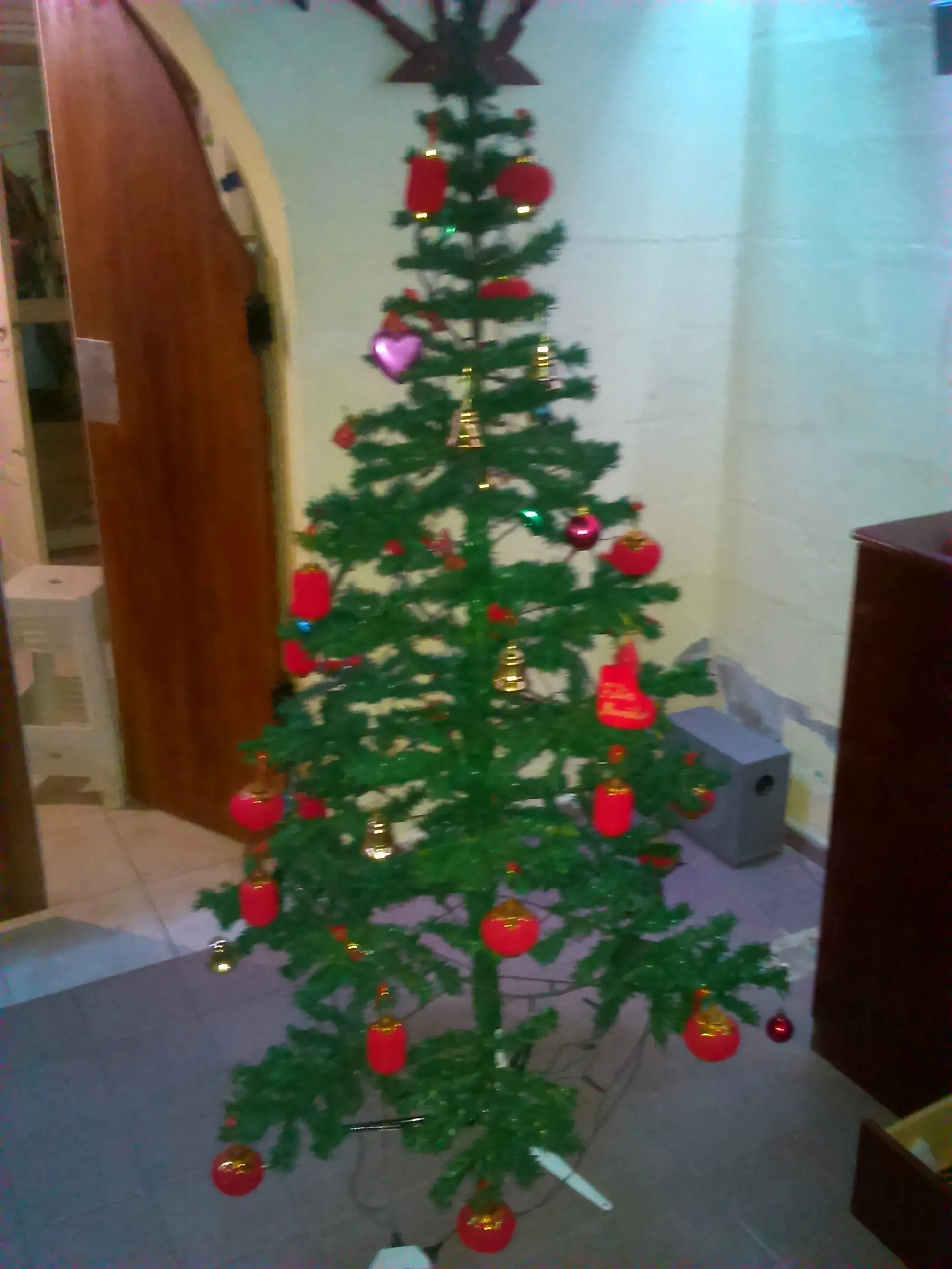 Armé mi árbolito de Navidad y te lo muestro