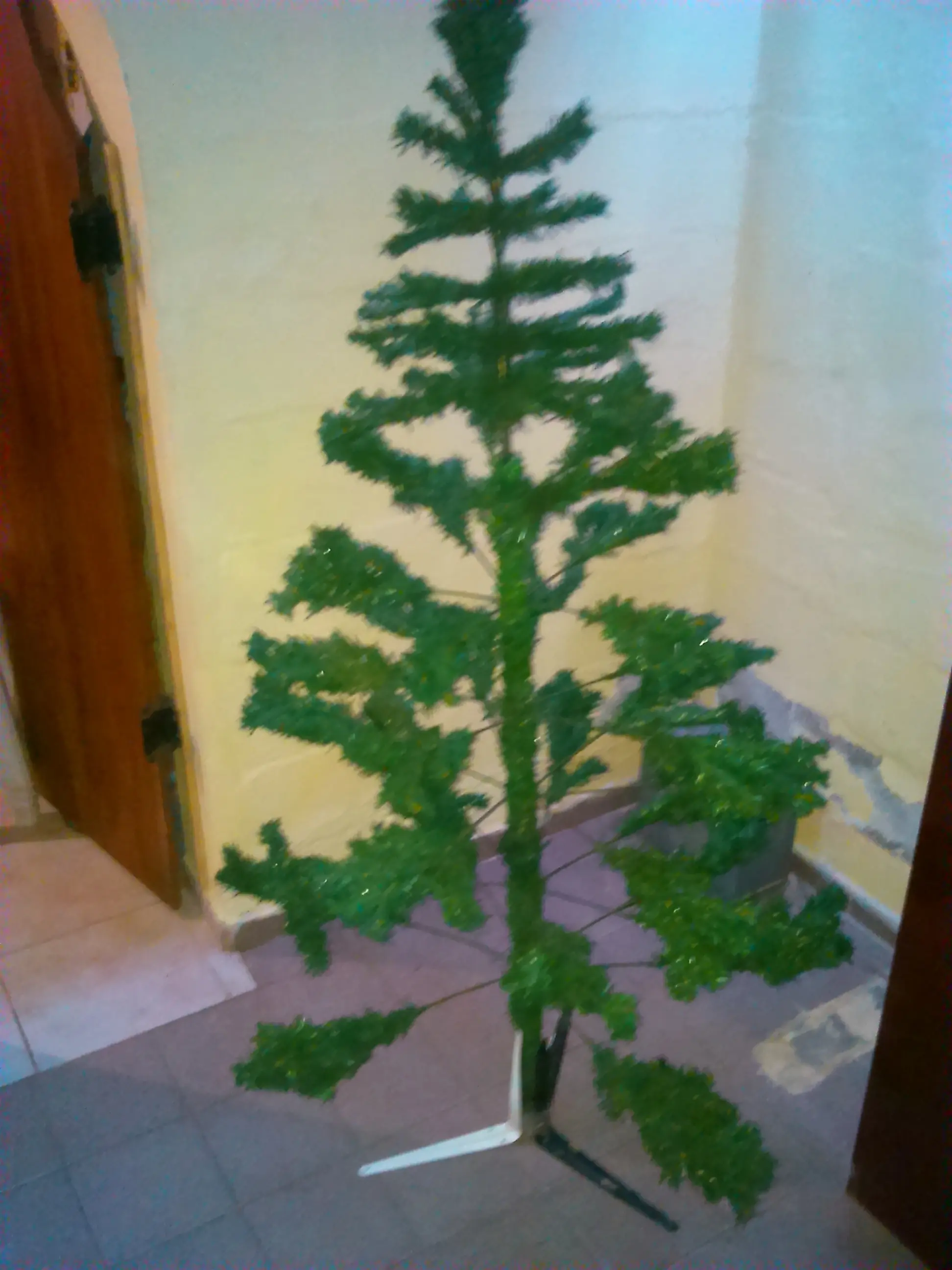 Armé mi árbolito de Navidad y te lo muestro