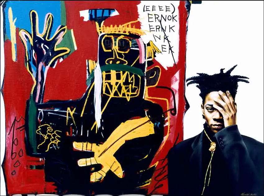 Jean Michel Basquiat, pintor estadounidense 1960-1988