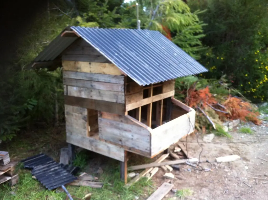 Hazlo tu mismo: Gallinero con Pallets
