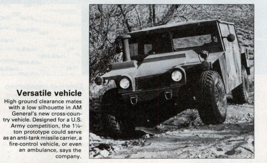 que significa HMMWV