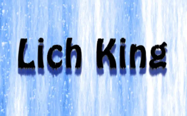 efecto lich king photoshop