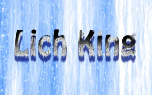 efecto hielo photoshop