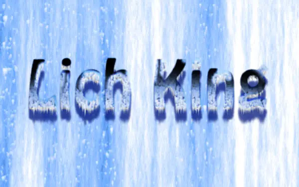 efecto texto hielo photoshop