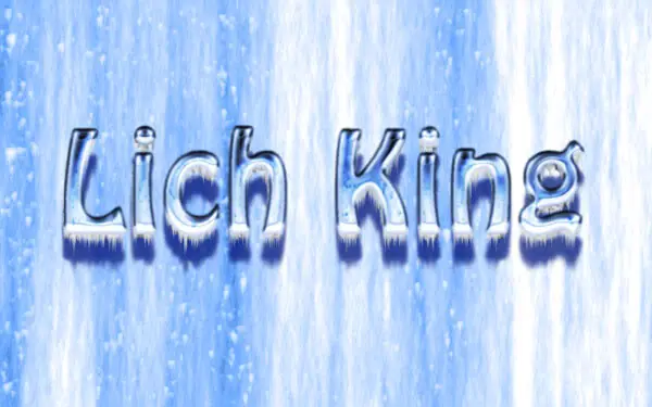efecto lich king photoshop