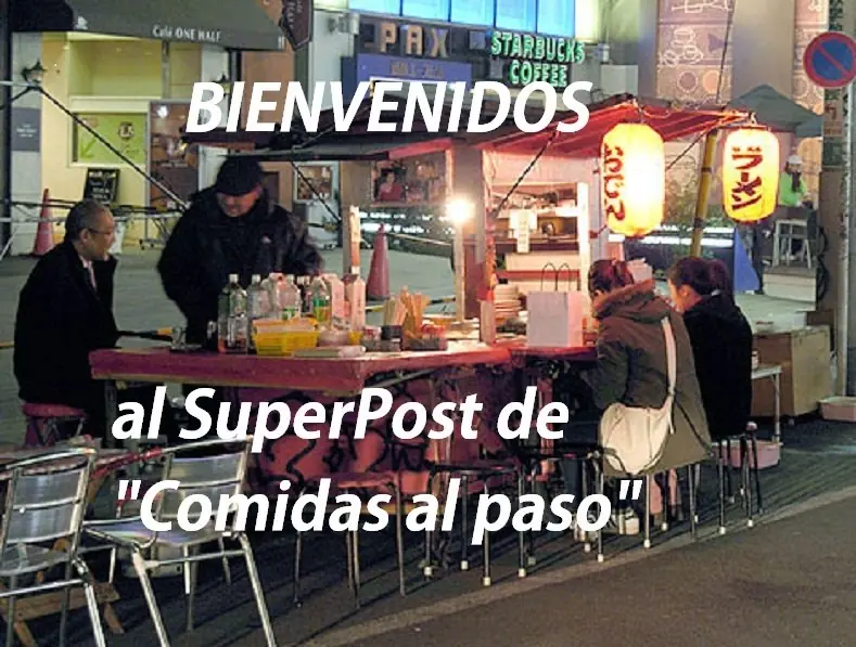 Conoce la mejor "comida al paso" por el mundo