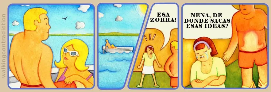 +5 Si te reís, +10 Si denuncias