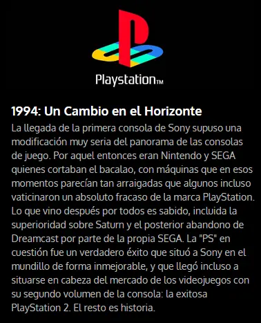 20 años de PlayStation