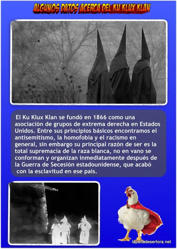 Datos sobre los KKK