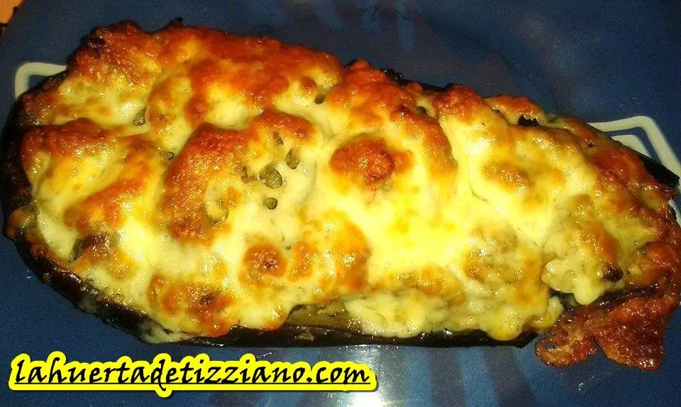 Berenjenas rellenas, facil de hacer