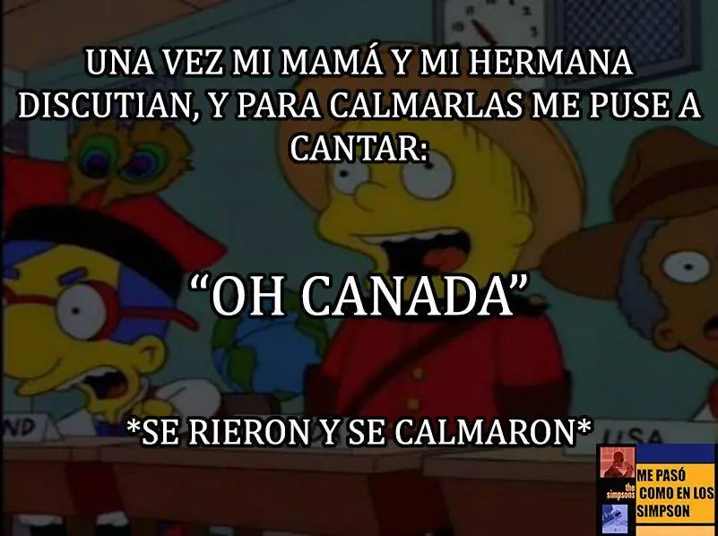 Me paso como en los simpsons! 2