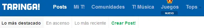 ¿Taringa en caída libre?