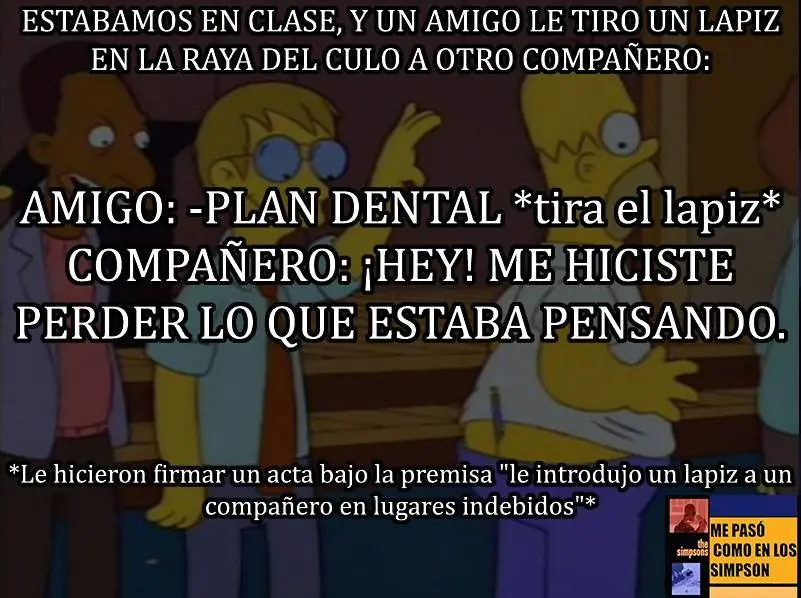 Me paso como en los simpsons! 2